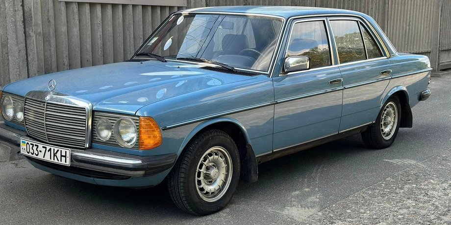 Mercedes 123, Mercedes W123, Mercedes 300D, капсула часу, Mercedes 300D