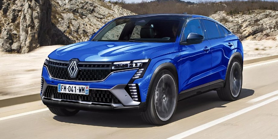 Renault Austral Coupe 2024, Renault Austral Coupe, Renault Austral, кроссовер Renault, новый  Renault Austral