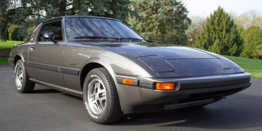 Mazda RX-7 1982, Mazda RX-7, спорткар Mazda, капсула часу, купе Mazda
