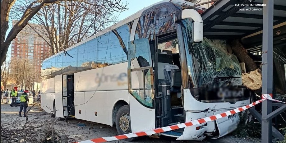 Автобус ДТП