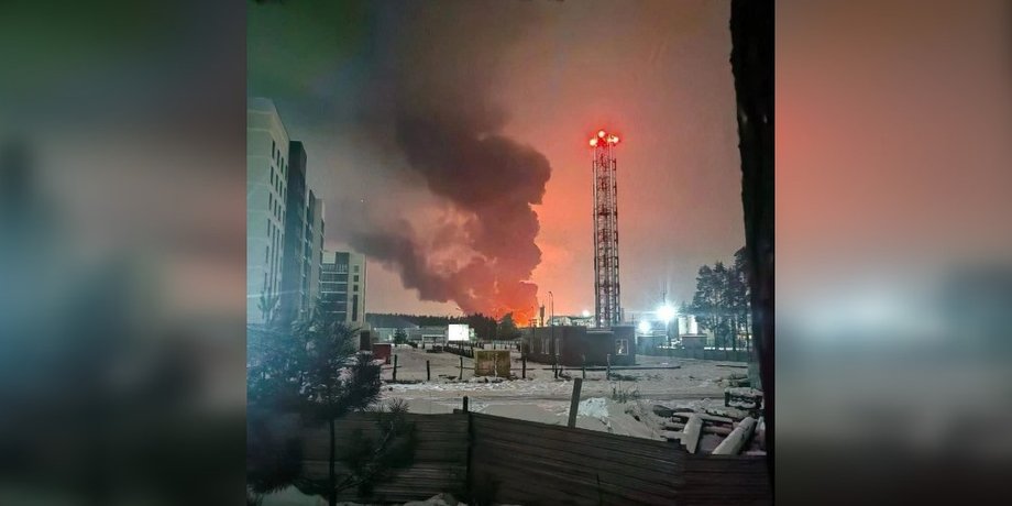 атака дронів, енгельс, удари по росії, удари по об'єктах у росії 14 січня