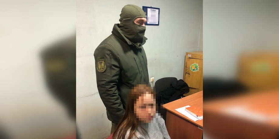 Коллаборантка задержание СБУ оккупанты Купянский район референдум