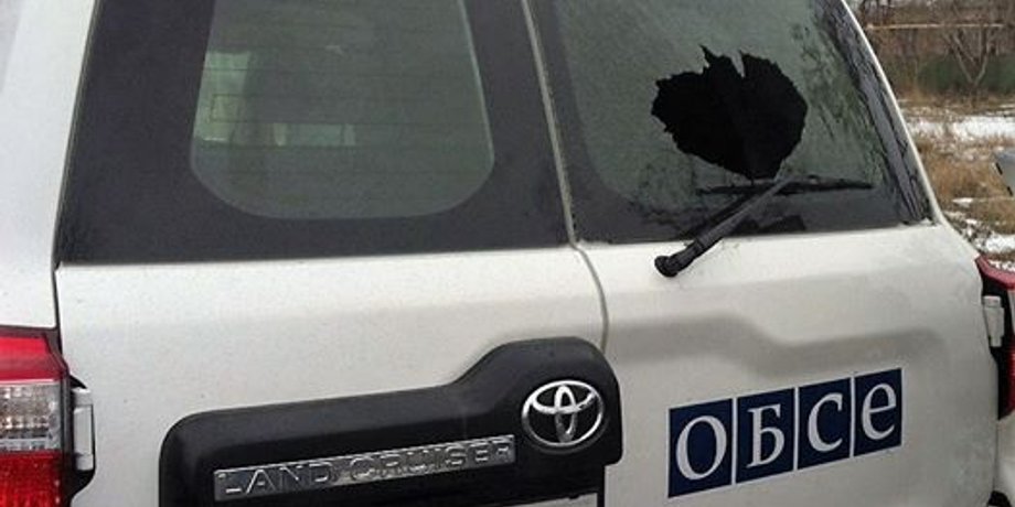 Снайперы боевиков обстреляли миссию ОБСЕ в Донбассе / Фото: Facebook