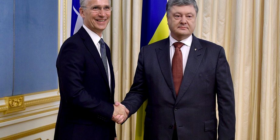 Йенс Столтенбрег и Петр Порошенко / Фото: twitter.com/poroshenko