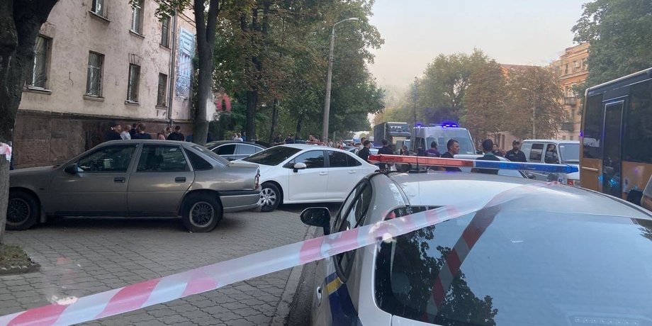 Стрельба в Днепре, фото