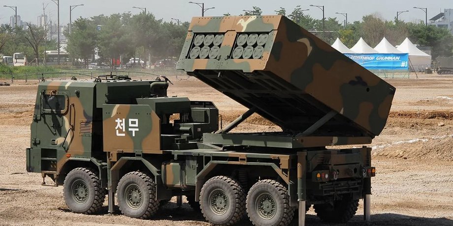 Южнокорейская РСЗО K239 Chunmoo