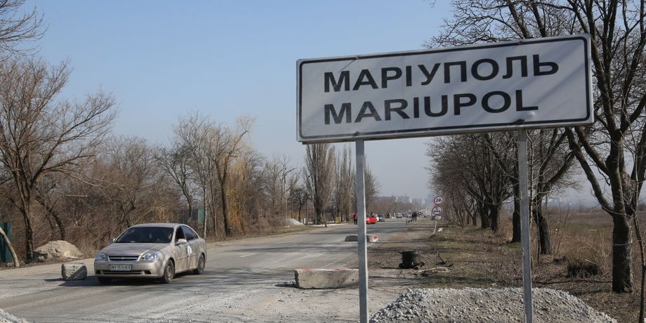 Мариуполь, референдум Мариуполь, днр мариуполь, вс рф, российские оккупанты