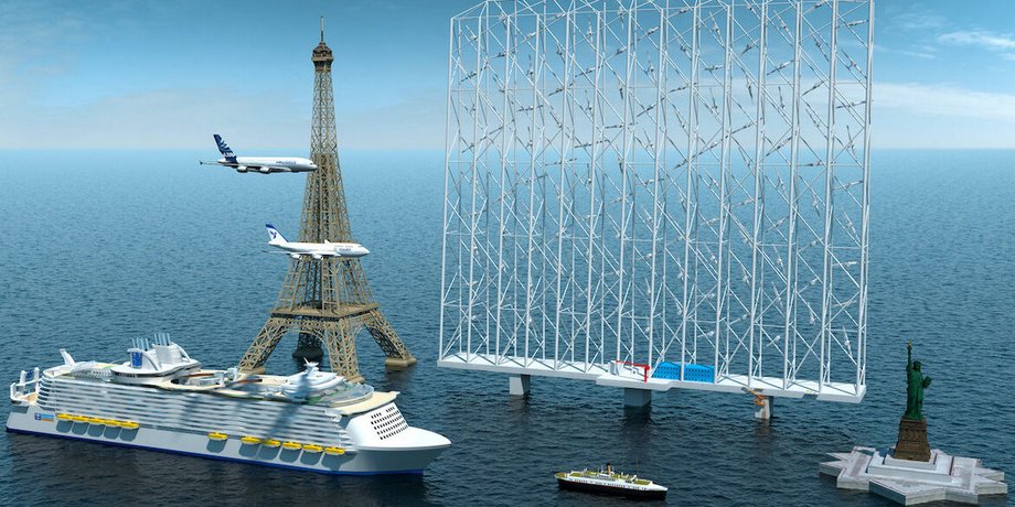 Wind Catcher, плавучая платформа, ветрогенерация, ветрогенератор