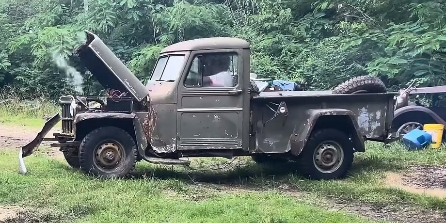 Jeep 1951, Willys Jeep Truck, пикап Jeep