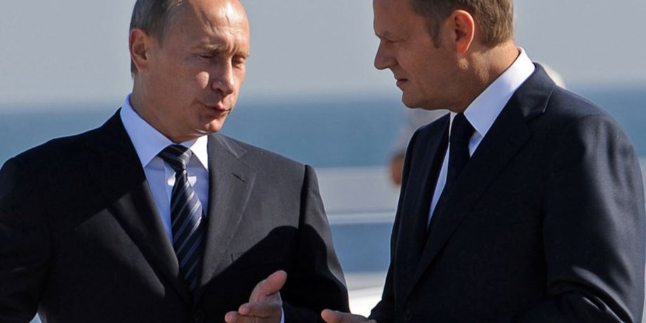 Владимир Путин и Дональд Туск / Фото: rferl.org