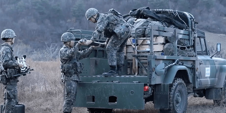 миномет KMS-114, Южная Корея, военные Южной Кореи