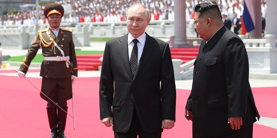 северная корея, ким чен ын, владимир путин, пхеньян