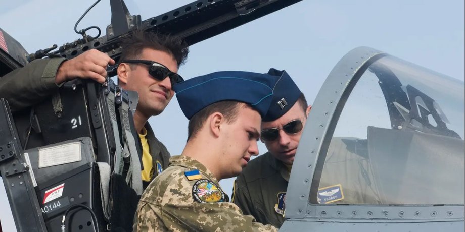 украинский пилот, F-15C