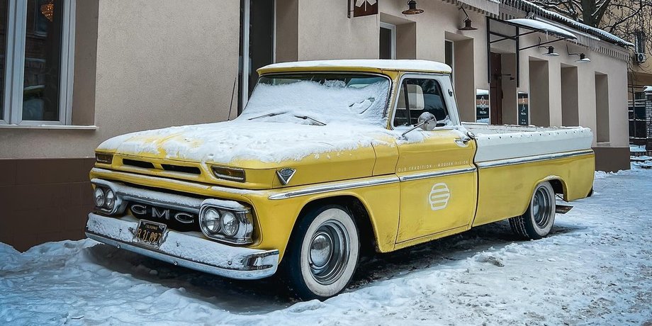 GMC 1000 Wideside Pickup Truck, пікап GMC