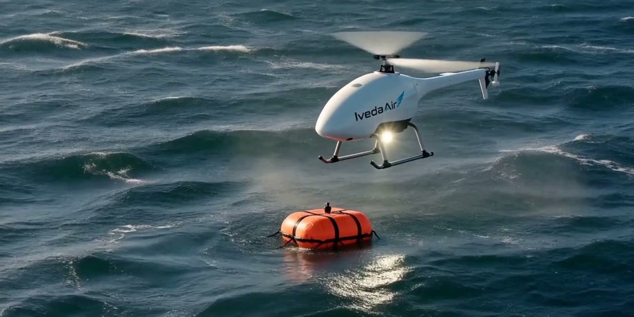 IvedaAir GX10-F100 гелікоптер-дрон