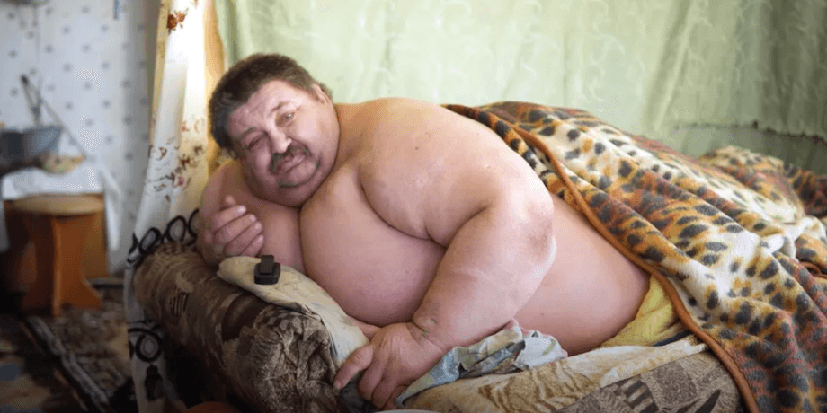 самый толстый человек в мире, леонид андреев, умер россиянин леонид андреев, толстый человек, как живет самый толстый человек