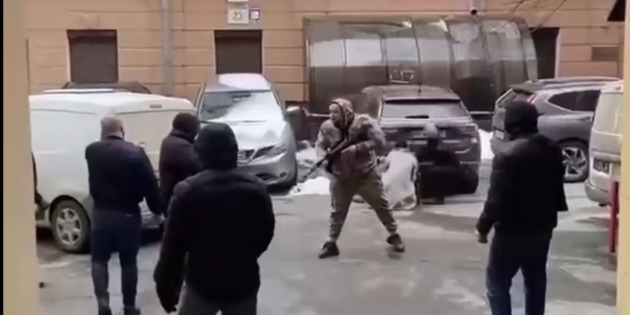 перестрелка в Киеве