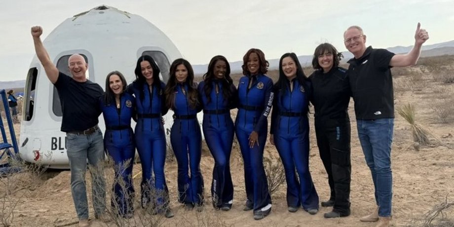 экипаж миссии Blue Origin