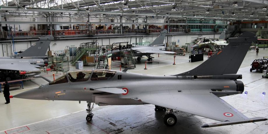Виробництво винищувачів Dassault Rafale