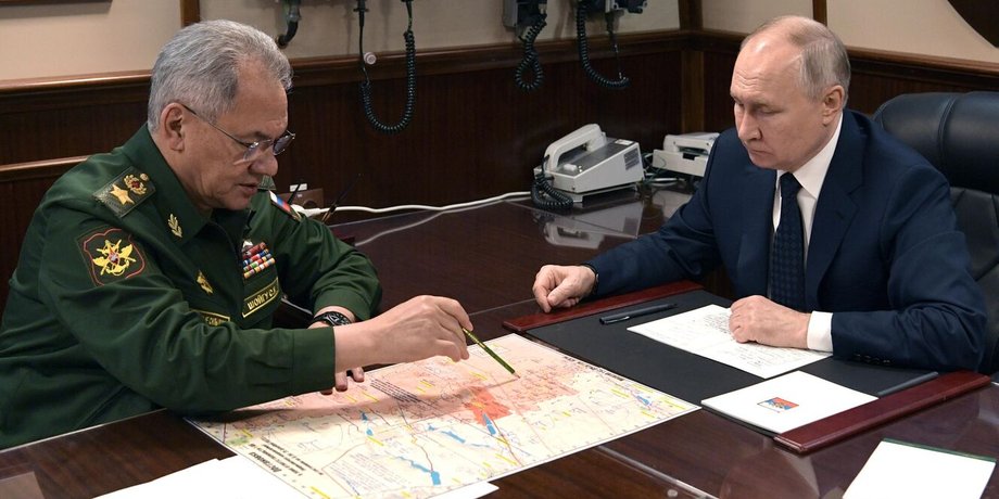 Володимир Путін, Сергій Шойгу, Путін Шойгу, міноборони РФ