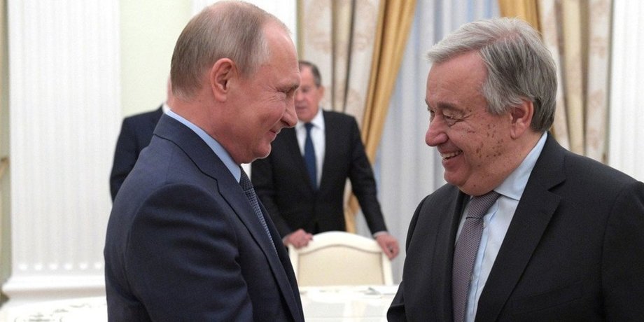 Володимир Путін Антоніу Гутерреш ООН Росія