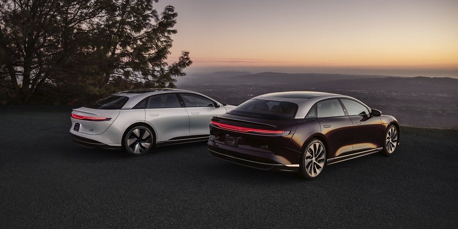 Lucid Air Grand Touring Performance дизайн, Lucid Air Grand Touring Performance внешность, Lucid Air Grand Touring Performance вид сзади