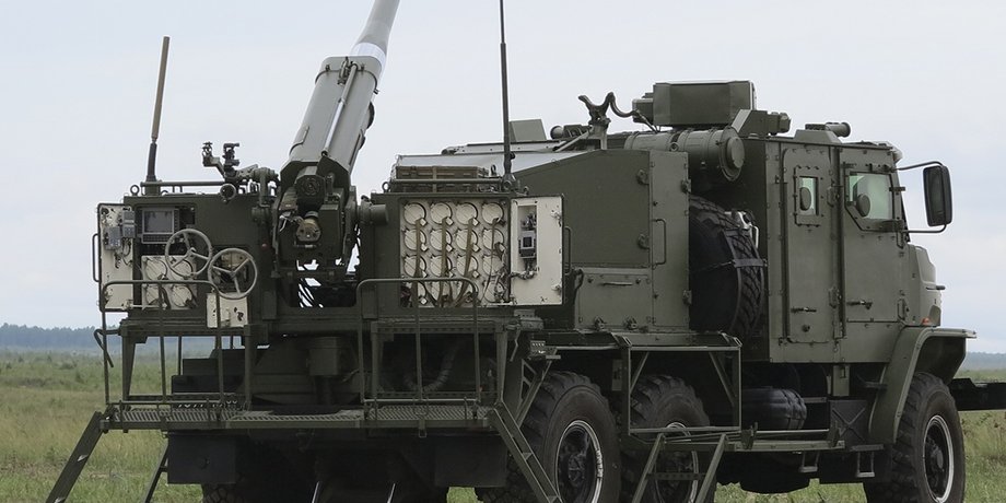 САУ, самохідна гармата, російські окупанти, дрон