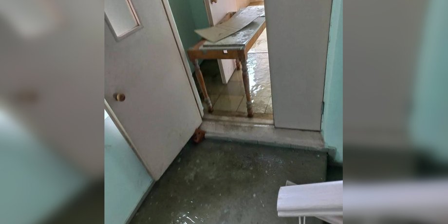Через НП були затоплені квартири з 1-го по 10-й поверхи