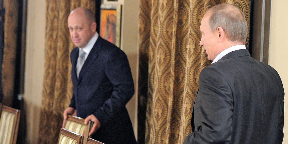 Євген Пригожин, Володимир Путін, Росія, заколот