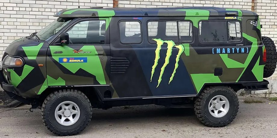 УАЗ-452 Буханка, УАЗ Буханка, тюнинг УАЗ, Mitsubishi Pajero Sport, Mitsubishi Pajero