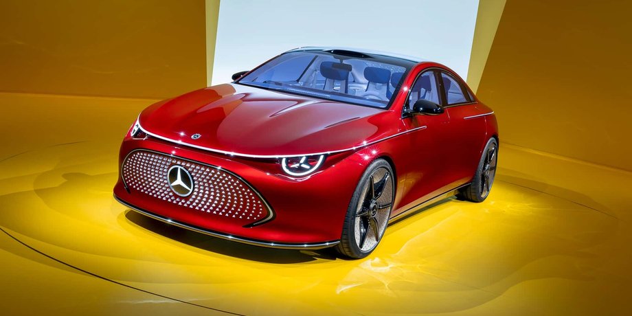 Mercedes-Benz Concept CLA-Class, Mercedes CLA, новий Mercedes CLA, новий Mercedes CLA, електромобіль Mercedes
