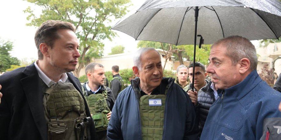 Илон Маск, Нетаньяху