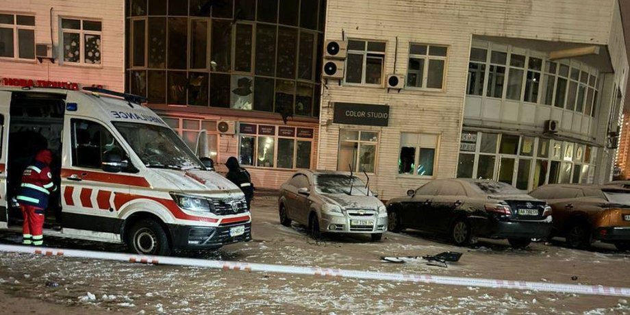 Наслідки обстрілу Києва