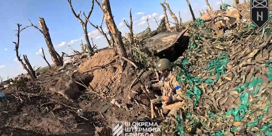 Андріївка, наступ, Бахмут, Донецька область