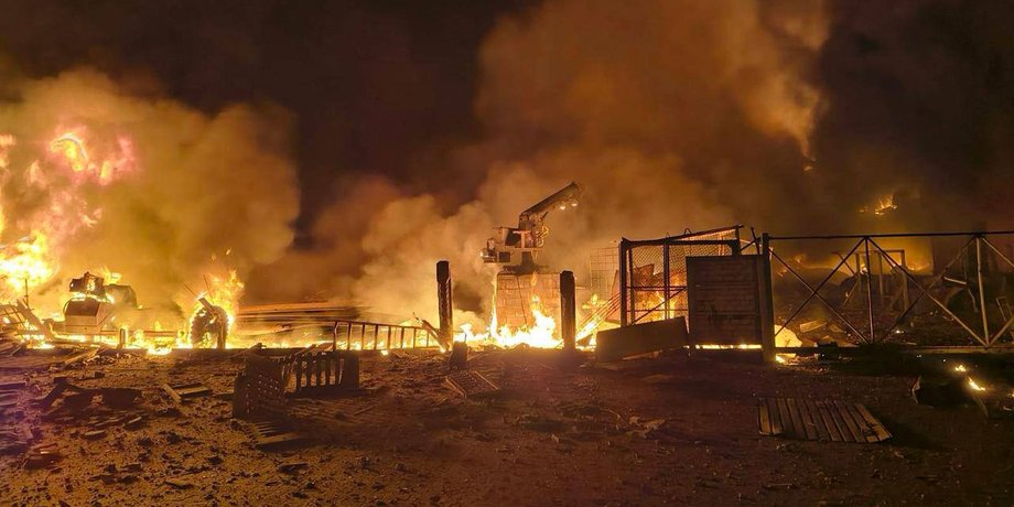 Последствия российского удара по Броварам