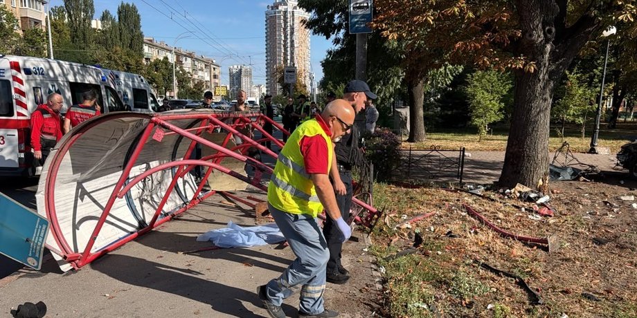 ДТП в Соломенском районе Киева