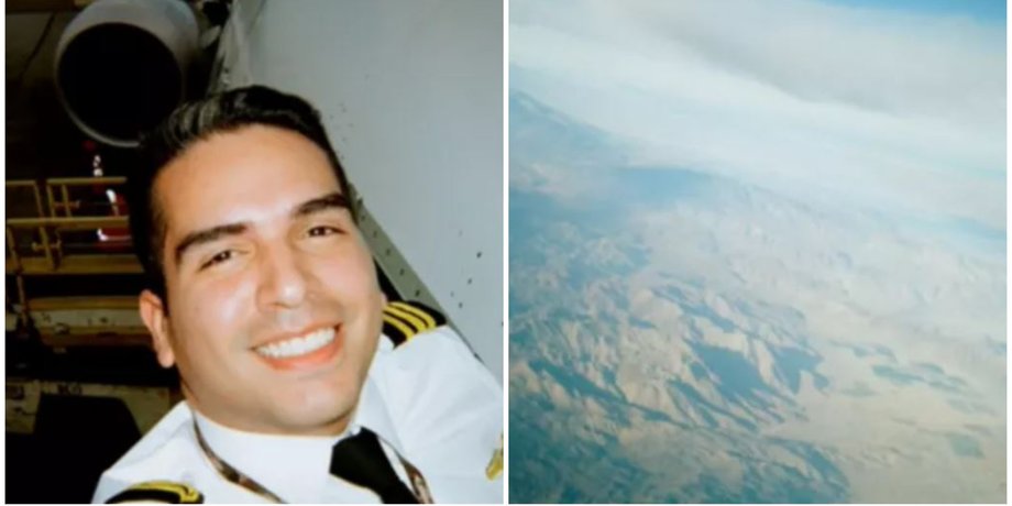 Пілот зроби цікаві фотографії під час одного зі своїх рейсів, дивний експеримент, курйозні історії з життя