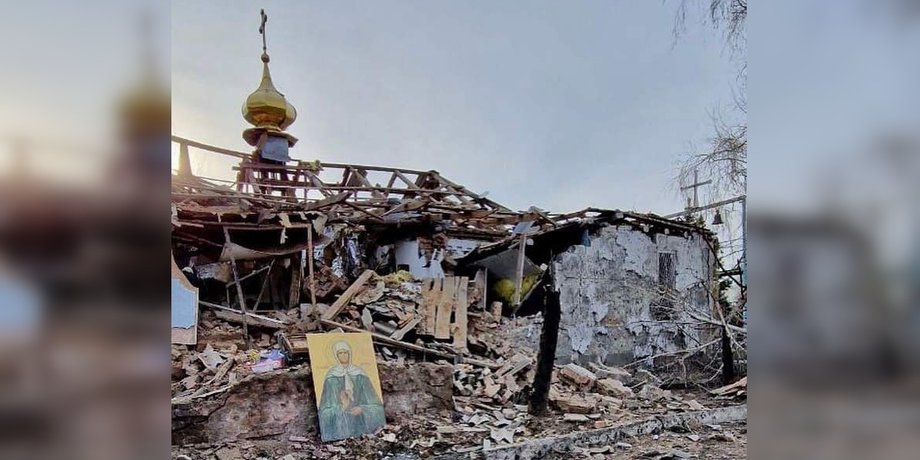 Церковь, Запорожье, война, фото