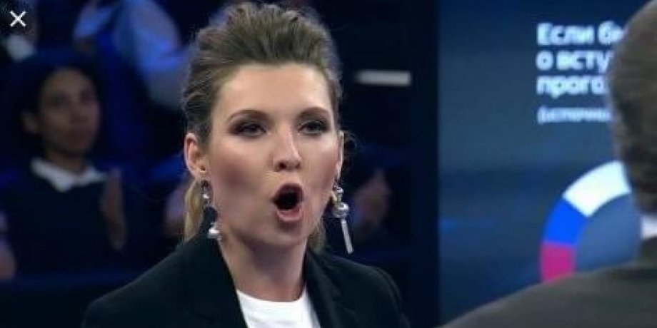 Ольга Скабеева, РФ пропаганда, РФ Скабеева, РФ фейки об Украине, война в Украине фейки