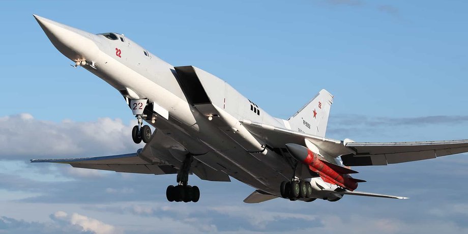 ТУ-22М3, российский бомбардировщик