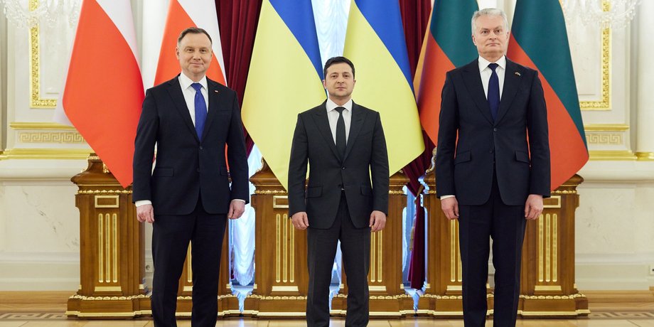 президент Польши, президент Литвы, президент Украины
