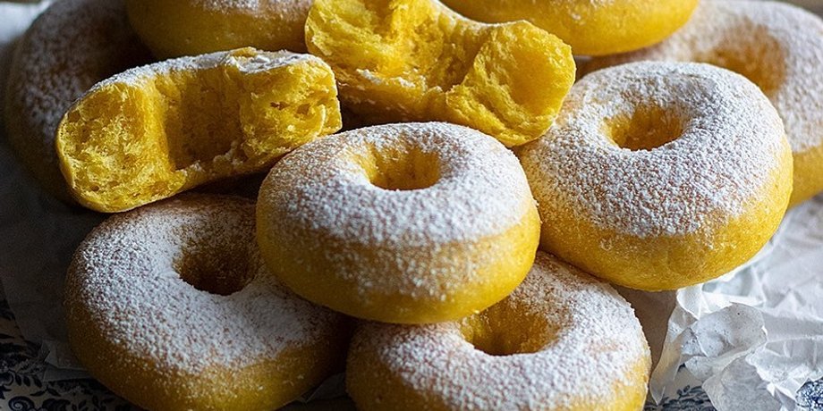 тыквенные пончики, как приготовить пончики, рецепт пончиков, пончики с тыквой, тыква, рецепт из тыквы