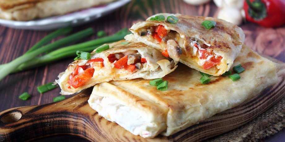лаваш с мясом, лаваш с начинкой, вкусный лаваш, рецепт из лаваша, Эктор Хименес-Браво, рецепт шеф повара
