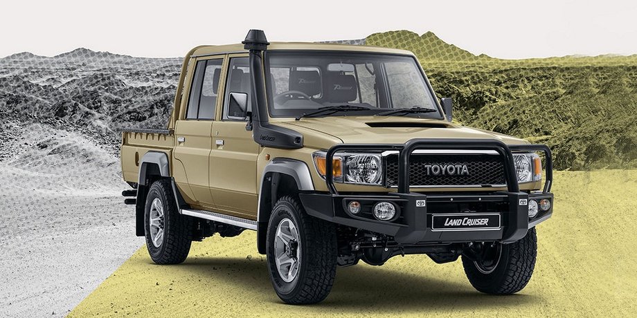Toyota Land Cruiser 70th Anniversary, Toyota Land Cruiser 70, Toyota Land Cruiser, пикап Toyota Land Cruiser