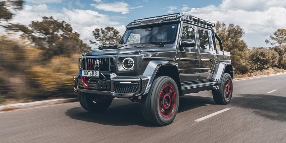 Brabus 900 XLP One of Ten, Brabus 900 XLP, Mercedes-Benz G-Class, Тюнінг Гелендвагена, пікап Гелендваген