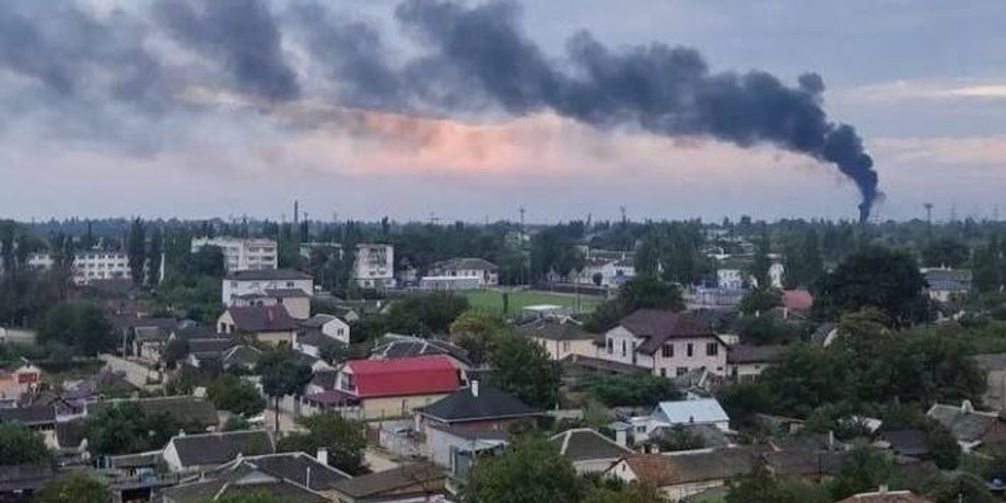 Вибух у Криму, війна, фото
