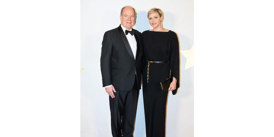 княгиня Шарлен, князь Монако, концерт, модний образ