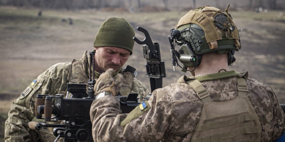 украинские солдаты