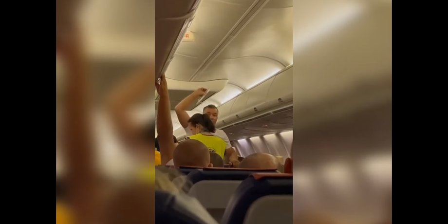 Одесса, аэропорт Одессы, ЧП в самолете