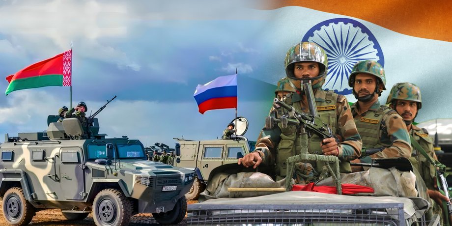 индия на учениях беларусь россия, запад-2025 беларусь, американские офицеры запад-2025